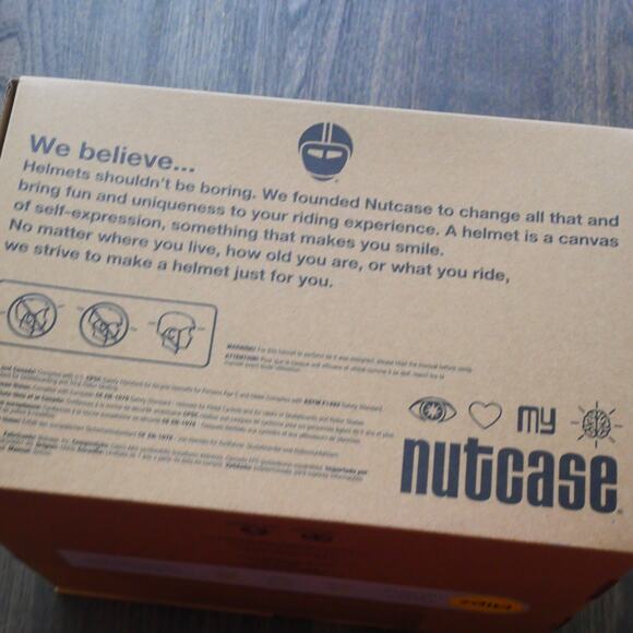 NEW Nutcase Little Nutty Helmet Bike Skate Tie Dye MIPS Toddler 8 7/8" - 20.5" - Picture 9 of 13